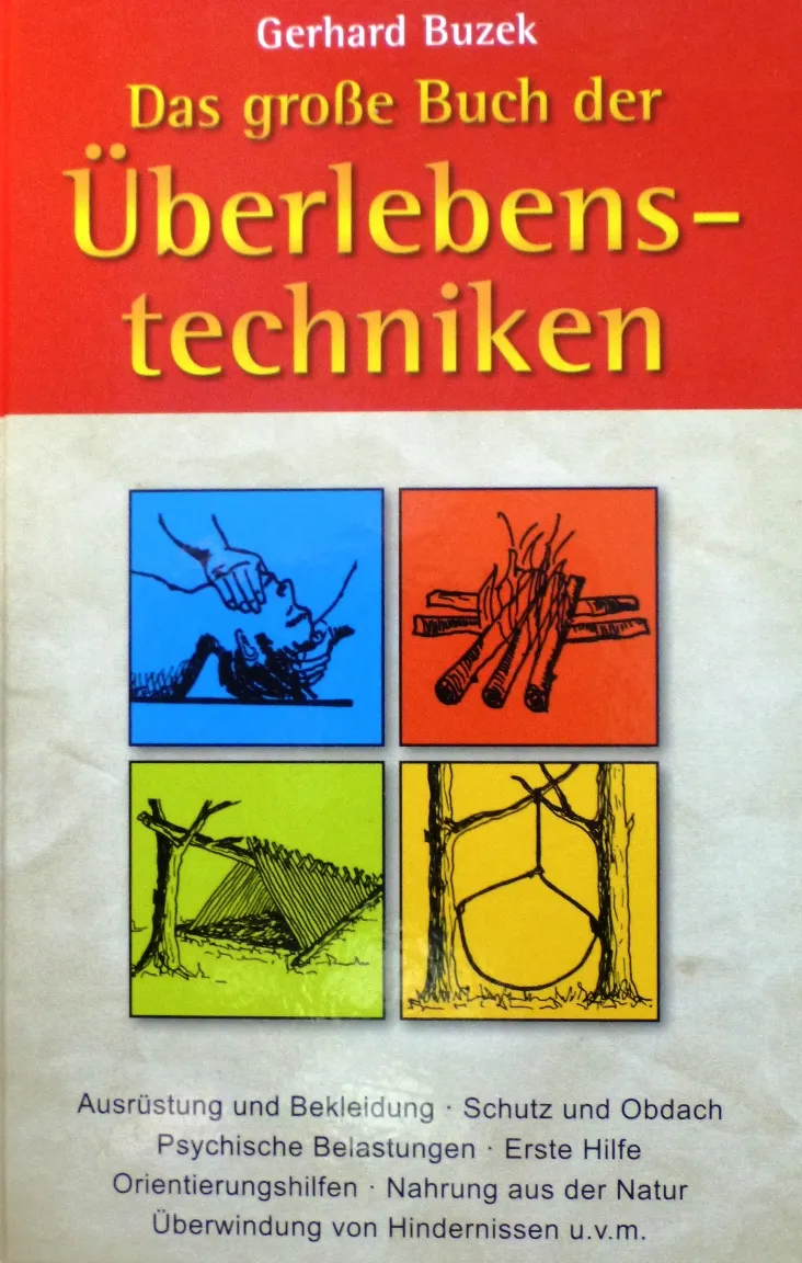 Buchcover: Gerhard Buzek – Das große Buch der Überlebenstechniken